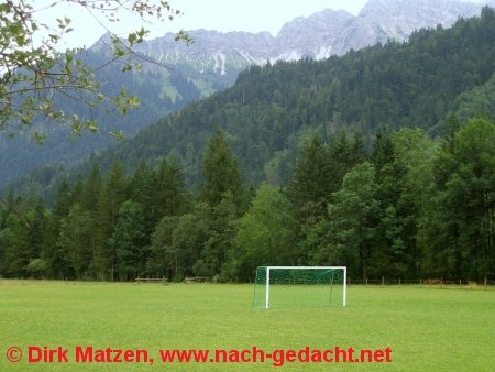 Hinterstein, Fuballplatz