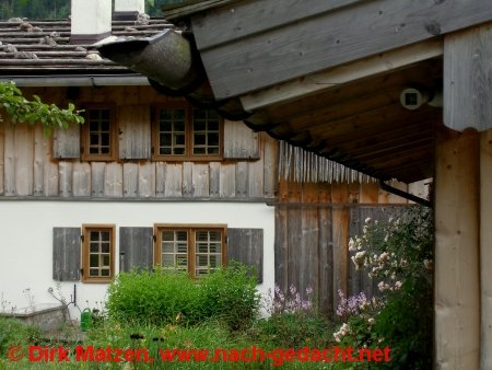 Hinterstein, Traditionelles Wohnhaus