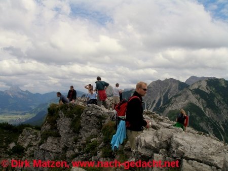 Gipfel vom Berg Iseler