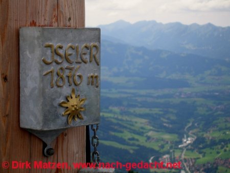 Iseler-Gipfel