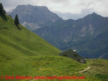 Allguer Alpen, Zipfelsalpe, Grosser Daumen