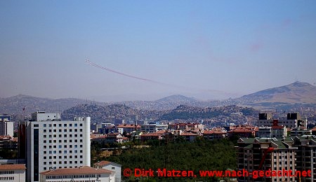 Blick ber Ankara am Nationalfeiertag