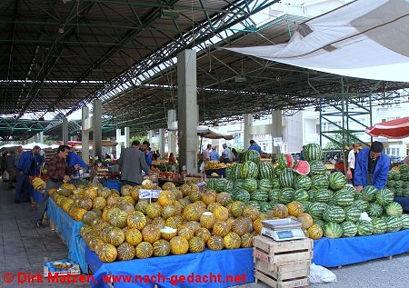 Ankara, Wassermelonen auf einem Markt