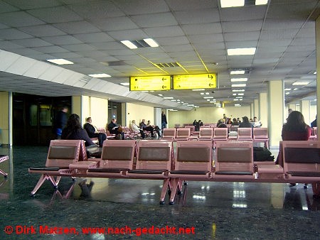 Ankara, Abflughalle des alten Flughafenterminals in Esenboga
