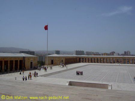 Ankara, bersicht Atatrk-Mausoleum