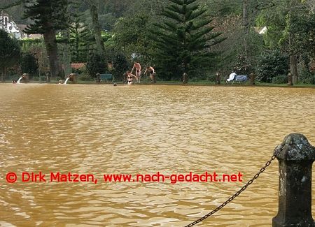 Sao Miguel Furnas Thermalbecken