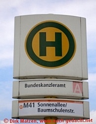 Bushaltestelle "Bundeskanzleramt"