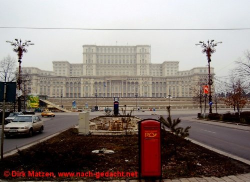 Bukarest, Parlaments-Palast bzw. der "Palast des Volkes"