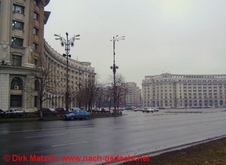 Bukarest, Vorplatz des Parlamentspalastes