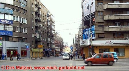 Bukarest, Nebenstraße
