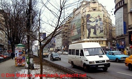 Bukarest, Werbeflächen