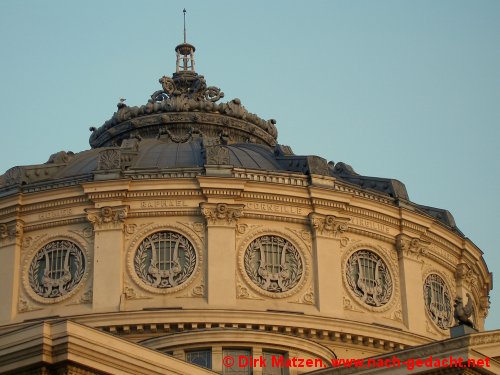 Bukarest, Kuppel des Rumänischen Athenäums