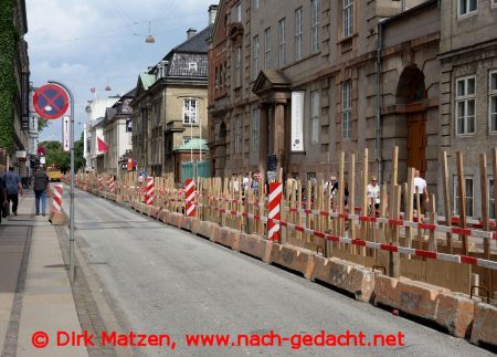 Kopenhagen, Fernwrmebaustelle