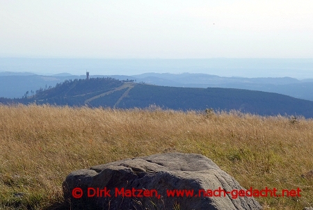 Brocken, Blick zum Wurmberg