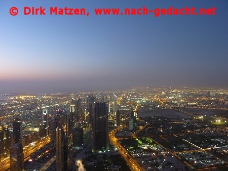 Dubai, Blick über die Stadt