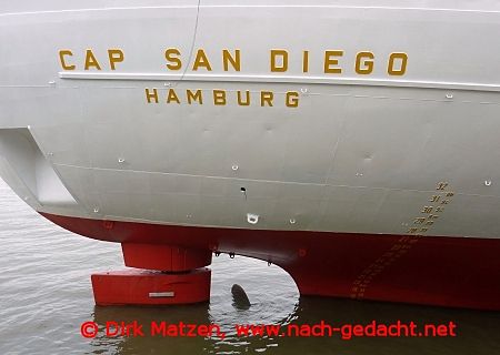 Cap San Diego Heck