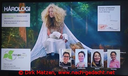 Grönland-TV Werbung Friseur