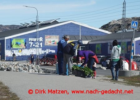 Ilulissat, kleiner Flohmarkt