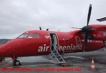 Flugzeug Dash 8-200 Air Greenland