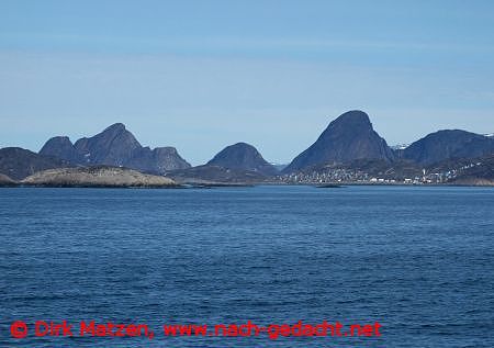 Anfahrt auf Kangaamiut
