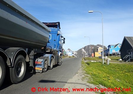 Sisimiut, LKW-Verkehr