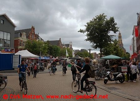 Groningen, Markt auf dem Vismarkt
