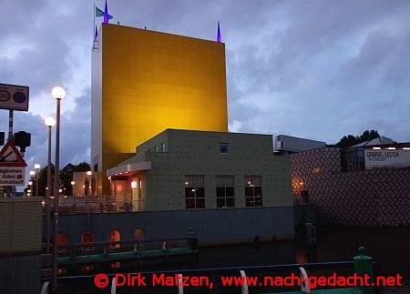 Groninger Museum abends