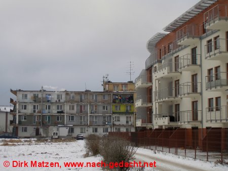 Stadt Hel, Wohnblocks