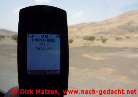 Hatta, Rckweg nach Dubai