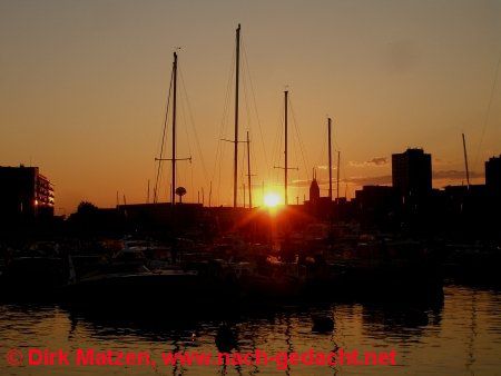 Helsinki - Abendstimmung am Meer