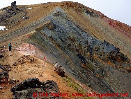 Bunter Berg Brennisteinsalda