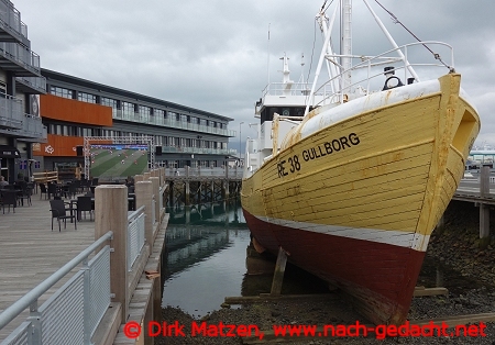 Reykjavik, Neubauten am Hafen