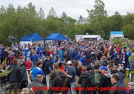 Reykjavik, WM 2018 Public Viewing