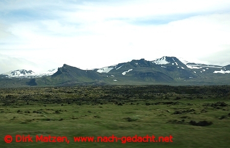 Snaefellsnes, Lavafeld Neshraun