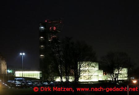 Katowice Schlesisches Museum nachts