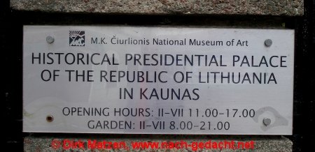 Kaunas, Nationales Kunstmuseum