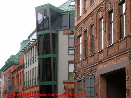 Kaunas, Neubauten in der Altstadt