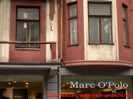 Kaunas, Marc O'Polo in der Fußgängerzone