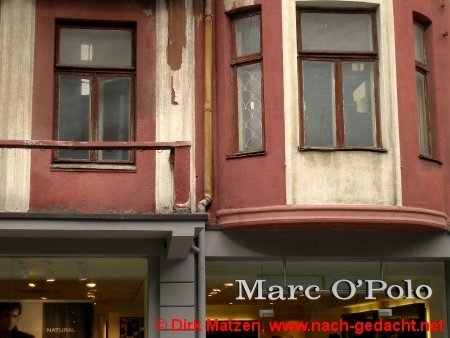 Kaunas, Marc O'Polo in der Fugngerzone