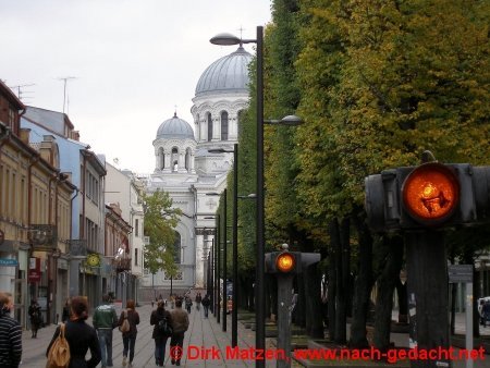 Kaunas, Fugngerzone Laisvės alėja