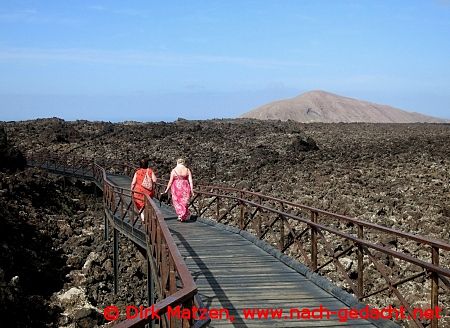 Lanzarote, Informationszentrum Nationalpark Besichtigungspfad