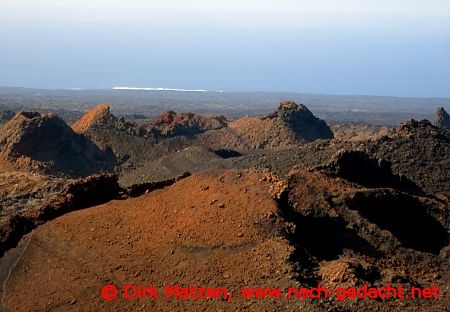 Lanzarote, Vulkanberge im Nationalpark Timanfaya