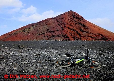 Lanzarote, gemietetes Mountainbike