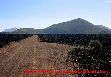 Lanzarote, Einstieg in die Wanderung