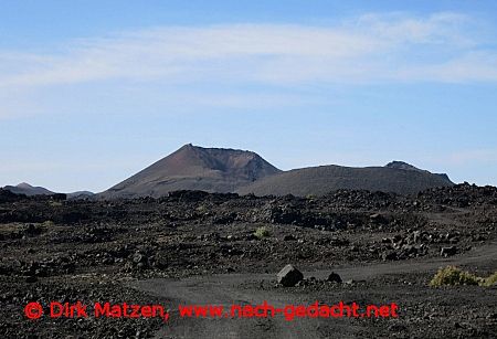 Lanzarote, Wanderweg Vulkangebiet