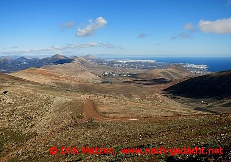 Lanzarote, Blick nach Purto del Carmen