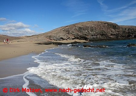 Lanzarote, Papagayo Strand Playa de Puerto Muelas