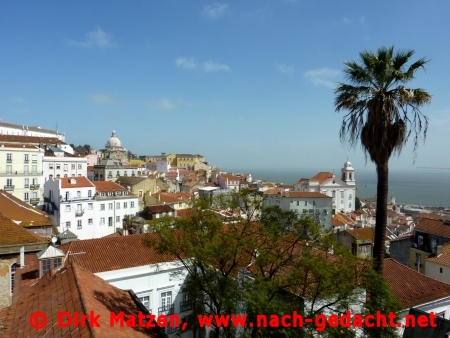 Lissabon, Aussichtspunkt der Alfama