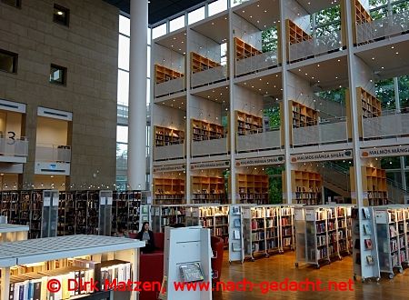 Malm, Bibliothek