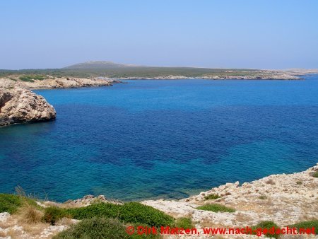 Menorca, Blick in Richtung Mola de Fornells